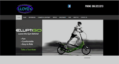 Desktop Screenshot of lloydsfitness.com